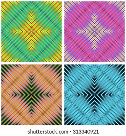 colored lines beautiful background collection of vector illustration