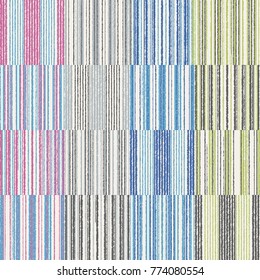 Colored lines pattern