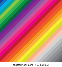 Colored lines vector background pattern