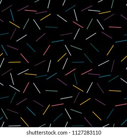 Colored lines.Abstract patern. Vector seamless