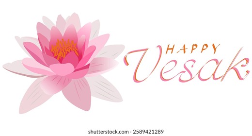 colored lotus flower vector design