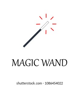 colored magic wand icon. Element of web icon for mobile concept and web apps. Detailed colored magic wand icon can be used for web and mobile. Premium icon on white background