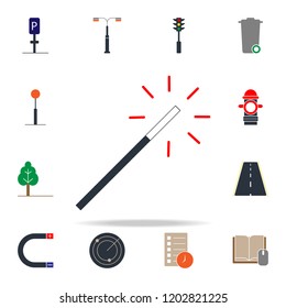 colored magic wand icon. web icons universal set for web and mobile