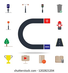 colored magnet icon. web icons universal set for web and mobile