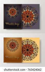 colored mandala, pattern for meditation, relaxation, for tattoo, banner,