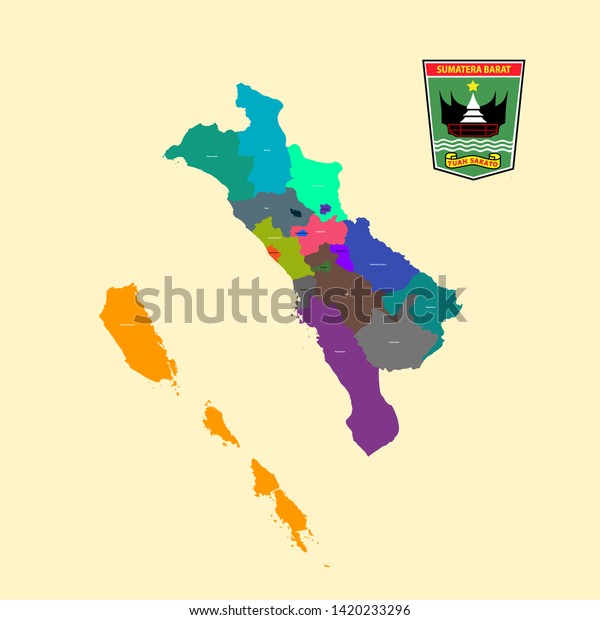 sumatera barat map