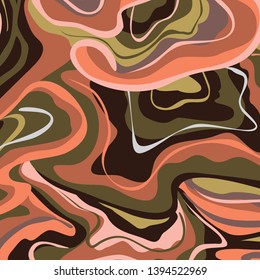  Colored marble pattern texture abstract background. Vector illustration.