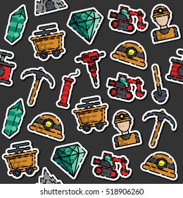 Colored Mining pattern