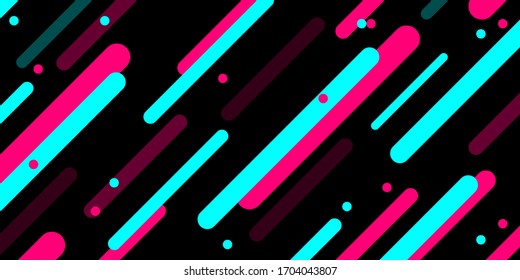 Colored modern background in the style of the social network. Digital background. Stream cover. Social media concept. Vector illustration. EPS10