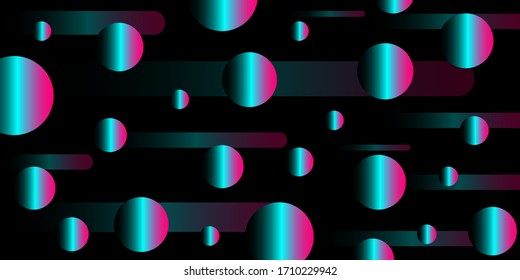 Colored modern background in the style of the social network. Digital background. Stream cover. Social media concept. Vector illustration. EPS10