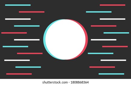 Colored modern background in the style of the social network. Digital background. Stream cover. Social media concept. Vector illustration. EPS10.