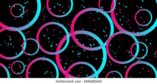 Colored modern background in the style of the social network. Digital background. Stream cover. Social media concept. Vector illustration. EPS10