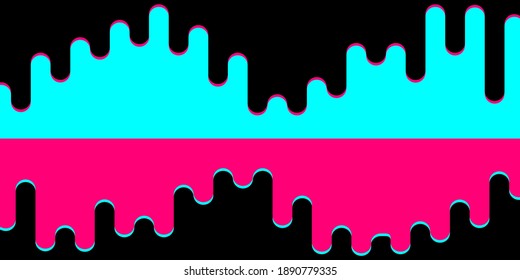 Colored modern background in the style of the social network. Digital background. Stream cover. Social media concept. Vector illustration. EPS10