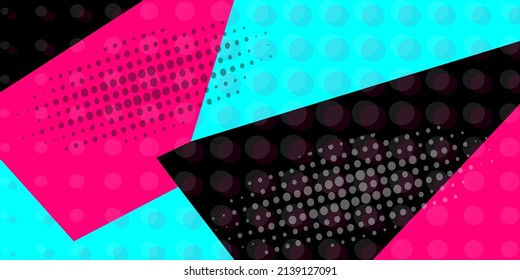 Colored modern background in the style of the social network. Digital background. Stream cover. Social media concept. Vector illustration. EPS10