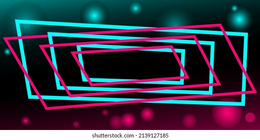 Colored modern background in the style of the social network. Digital background. Stream cover. Social media concept. Vector illustration. EPS10