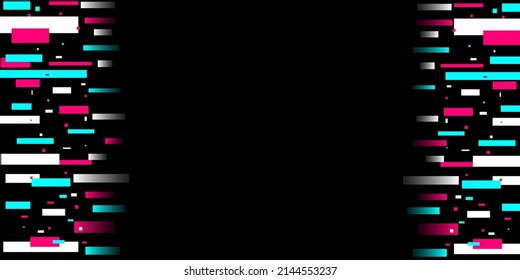 Colored modern background in the style of the social network. Digital background. Stream cover. Social media concept. Vector illustration. EPS10