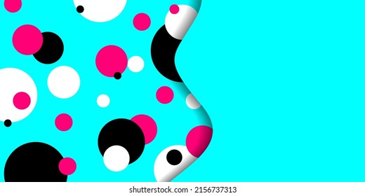 Colored modern background in the style of the social network. Digital background. Stream cover. Social media concept. Vector illustration. EPS10