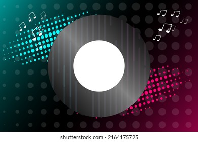 Colored modern background in the style of the social network. Digital background. Stream cover. Social media concept. Vector illustration. EPS10