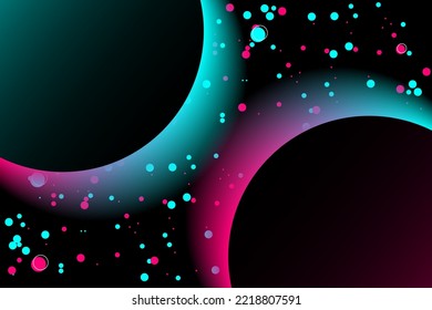 Colored modern background in the style of the social network. Digital background. Stream cover. Social media concept. Vector illustration. EPS10