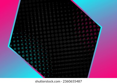 Colored modern background in the style of the social network. Digital background. Stream cover. Social media concept. Vector illustration. EPS10