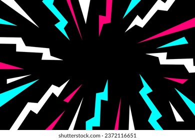 Colored modern background in the style of the social network. Digital background. Stream cover. Social media concept. Vector illustration. EPS10