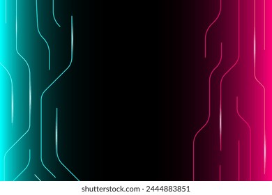 Colored modern background in the style of the social network. Digital background. Stream cover. Social media concept. Vector illustration. EPS10