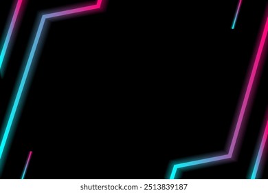 Colored modern background in the style of the social network. Digital background. Stream cover. Social media concept. Vector illustration. EPS10