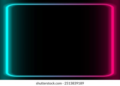 Colored modern background in the style of the social network. Digital background. Stream cover. Social media concept. Vector illustration. EPS10