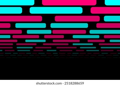 Colored modern background in the style of the social network. Digital background. Stream cover. Social media concept. Vector illustration. EPS10