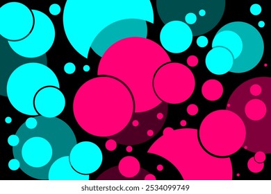 Colored modern background in the style of the social network. Digital background. Stream cover. Social media concept. Vector illustration. EPS10