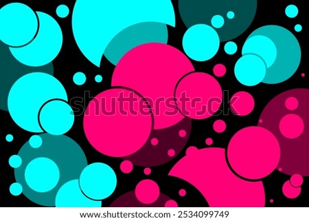 Colored modern background in the style of the social network. Digital background. Stream cover. Social media concept. Vector illustration. EPS10