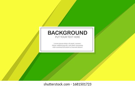 Colored modern material design vector background