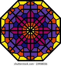 colored mosaic