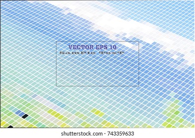 Colored mosaic abstract pattern background,EPS10