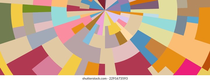 Colored mosaic background. A template for creative ideas, interiors, decorative solutions and creative design. Layout for prints, posters, covers and brochures