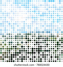 colored mosaic nature