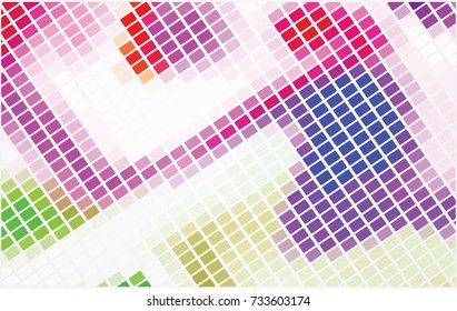 Colored mosaic pattern wall background,EPS10