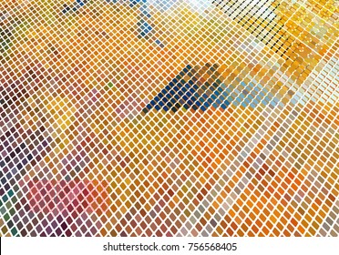 Colored mosaic wall abstract pattern background,EPS10
