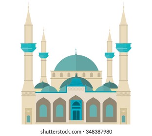 colored mosque