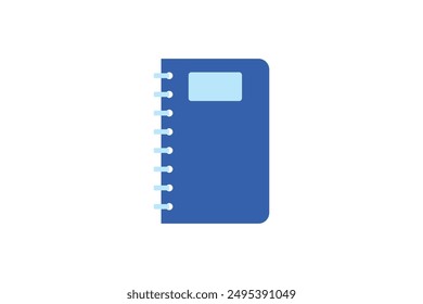 Colored Notebook Icon Design Vector