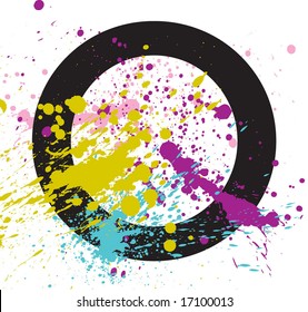 colored O