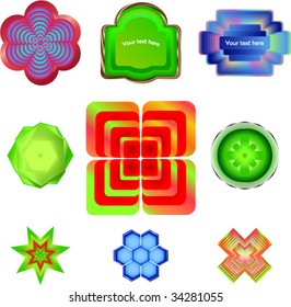 colored objects - set 1