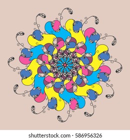 colored ornament