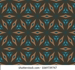 Colored ornament geometric vector pattern. Vector illustration. ideal for creative and decorative projects.