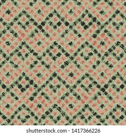 Colored Ornate Zigzag Textured Background. Seamless Pattern.