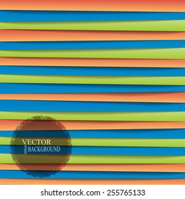 Colored paper lines  background. Good for Business and marketing purposes. Eps 10 vector file.