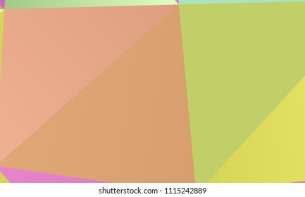 Colored paper pattern. A combination of irregular geometric shapes. Simple background. Bright color Vector illustration.