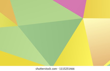 Colored paper pattern. A combination of irregular geometric shapes. Simple background. Bright color Vector illustration.