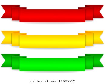 Cintas de papel de color