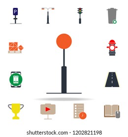 colored park light icon. web icons universal set for web and mobile